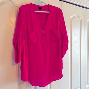 Torrid Harper Blouse - Hot Pink!!!